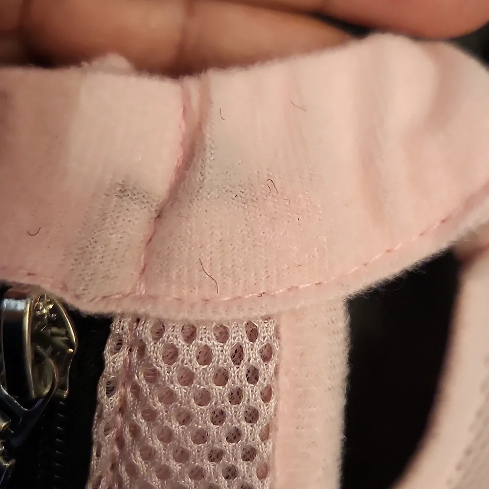 Pawaboo Pink and Black Pet Carrier Backpack Medium